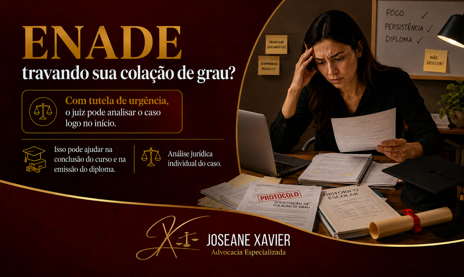 Pendência no ENADE está impedindo sua colação de grau? A tutela de urgência pode antecipar a conclusão do curso e a expedição do diploma