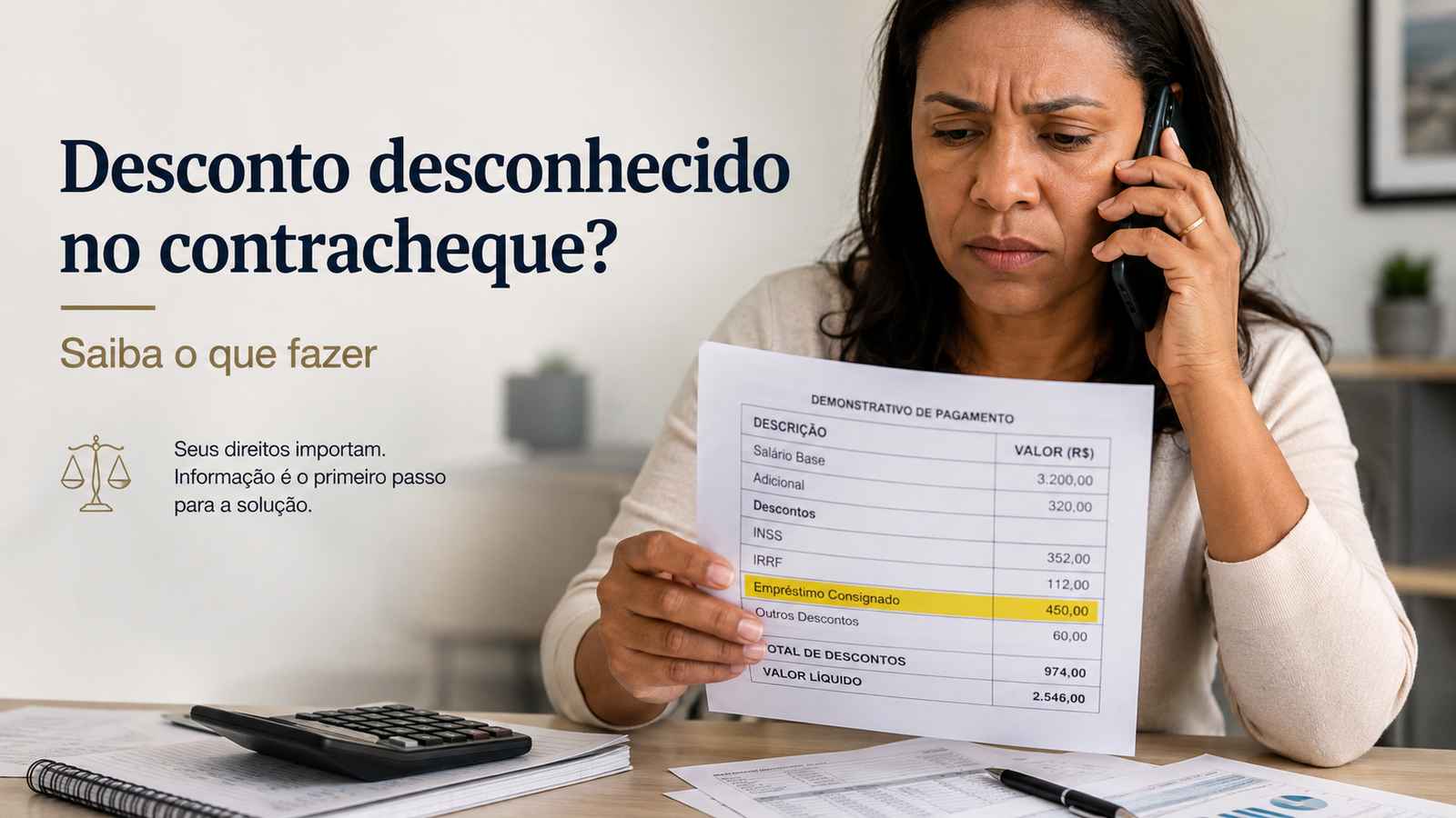 Empréstimo que você nunca contratou aparecendo no contracheque? Veja o que fazer